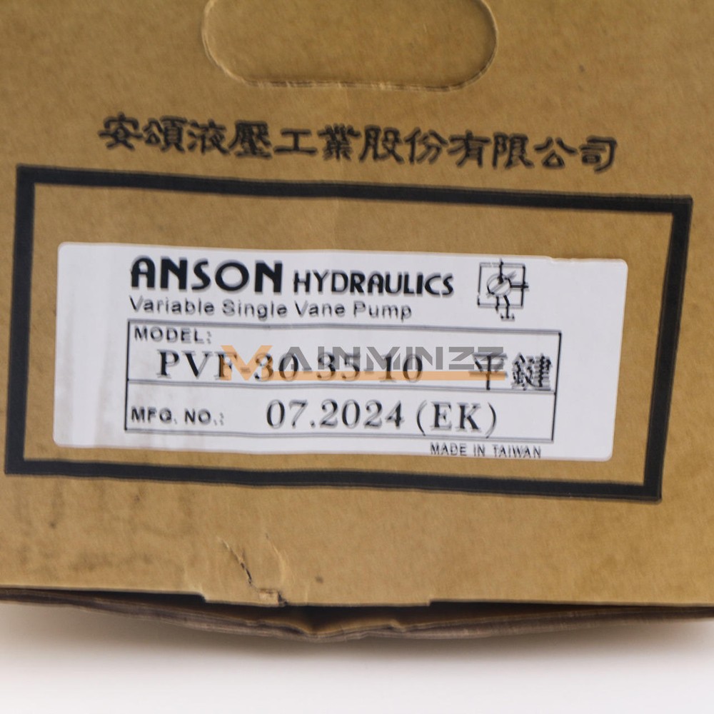 ONE New ANSON PVF-30-35-10 Variable Volume Pressure-Compensated Vane Pump