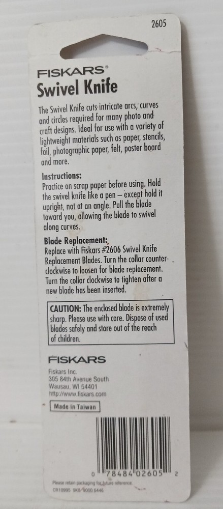 Fiskars Swivel Blade Knife 2605