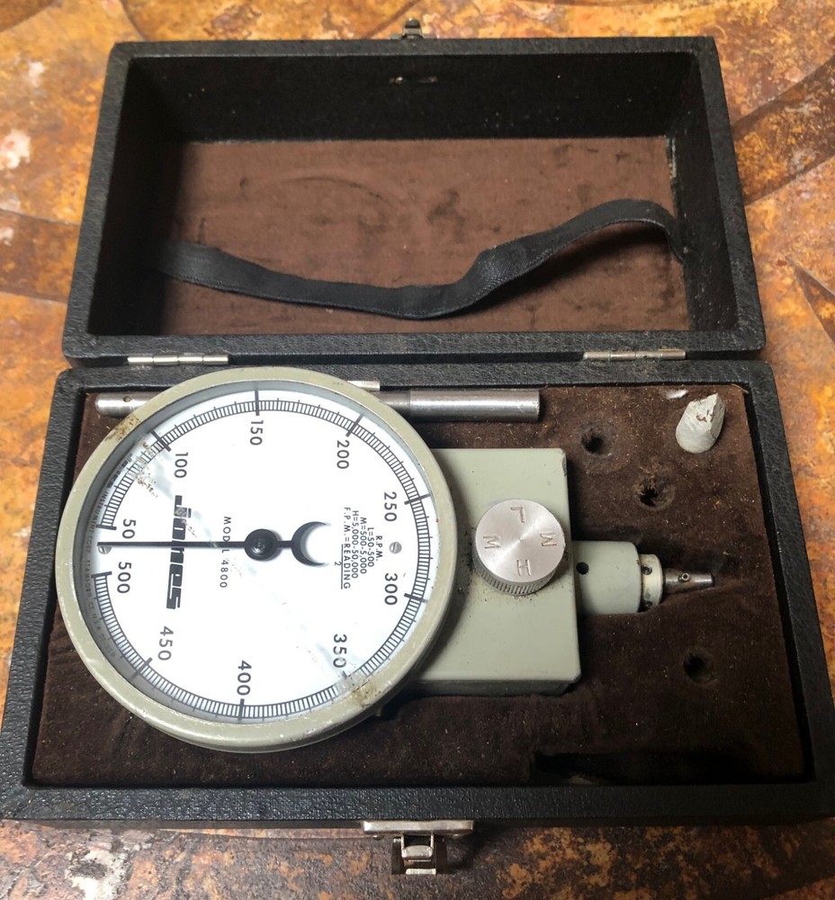 Jones Portable Tachometer Model 4800