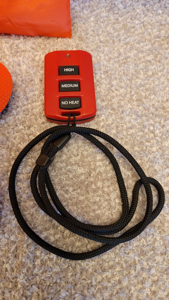 Thermacell Rechargeable Heated Insoles w/ Wireless Remote Control Large WORKING