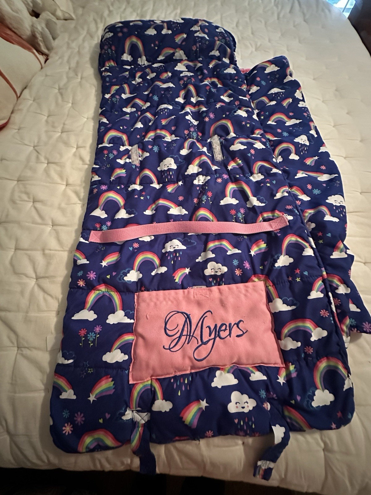 Stephen Joseph, Toddler All Over Print Nap Mat with Soft Blanket & Pillow “Myers