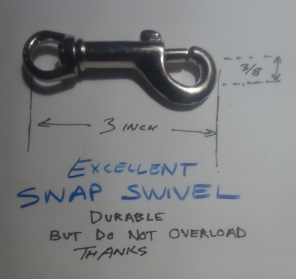 Excellent Snap Swivel 20 Count
