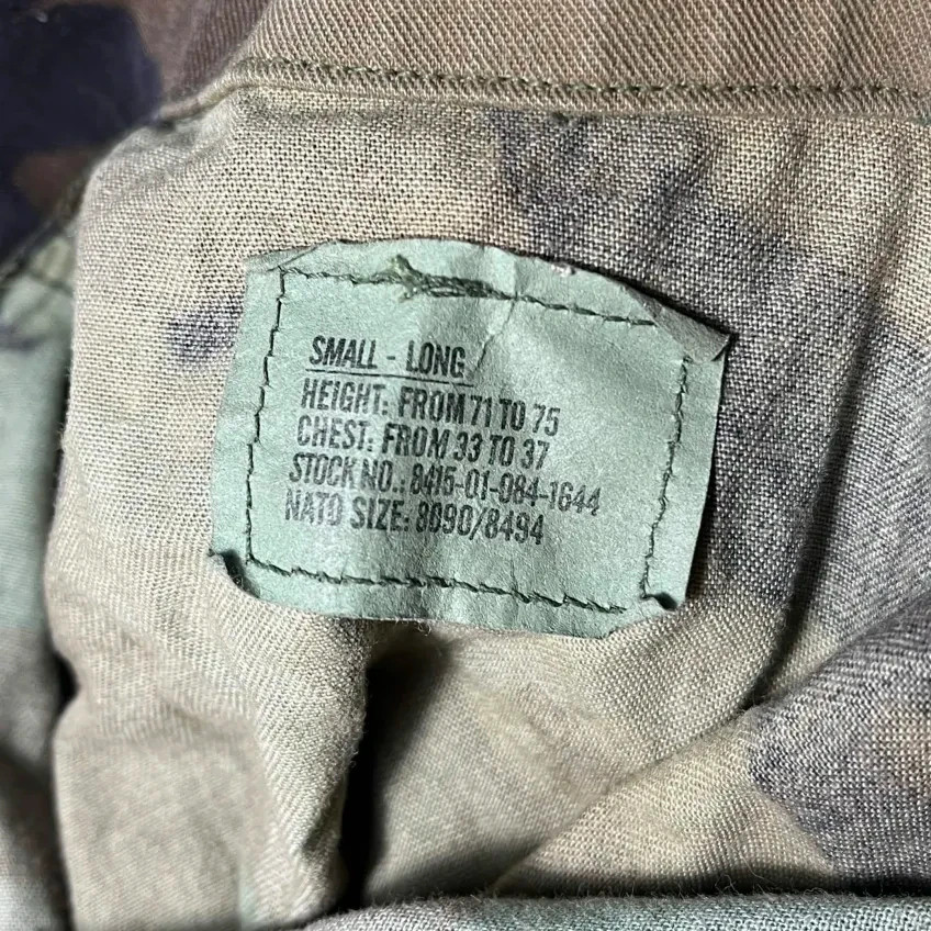 M81 Woodland uniform combat shirt - Nylon & Ripstop