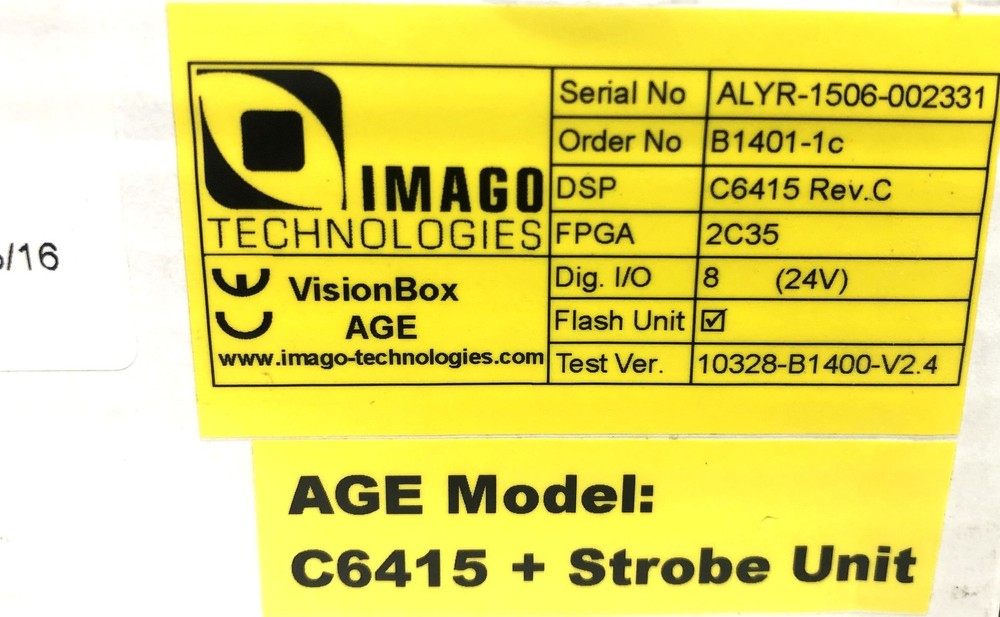 Imago Technologies Vision Box C6415 NOS