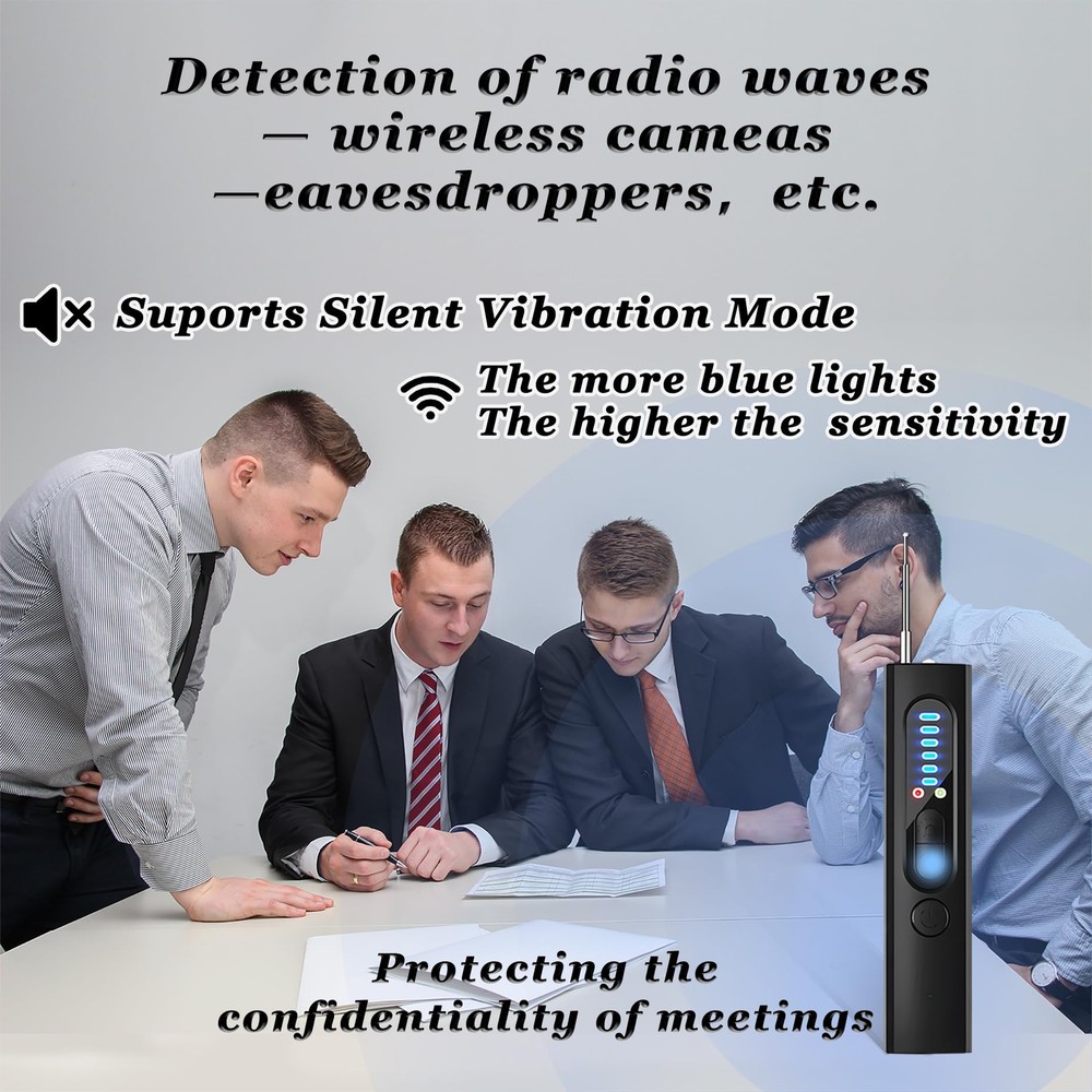 Anti-Spy Hidden Camera Detectors Bug RF Scanner Prevent Wireless Signal Tracker