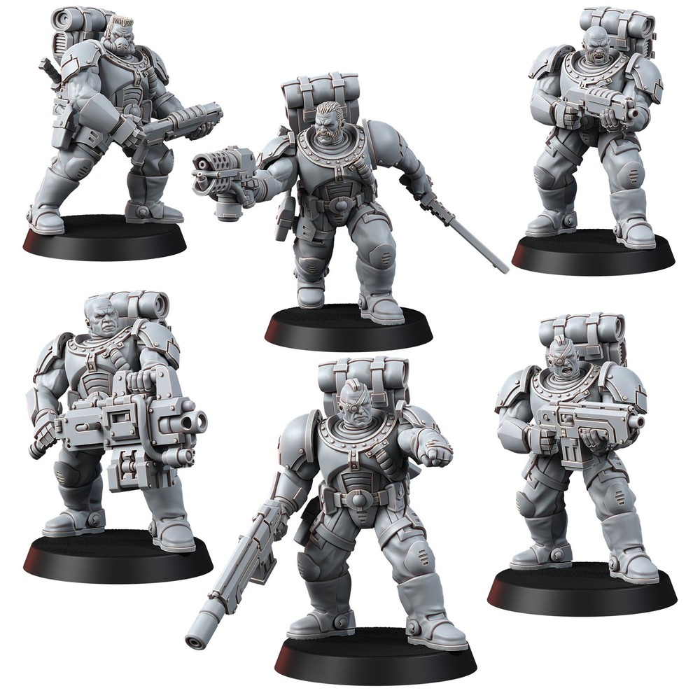 ARMATIS MORS WARRIORS SCOUTS SQUAD (6U)