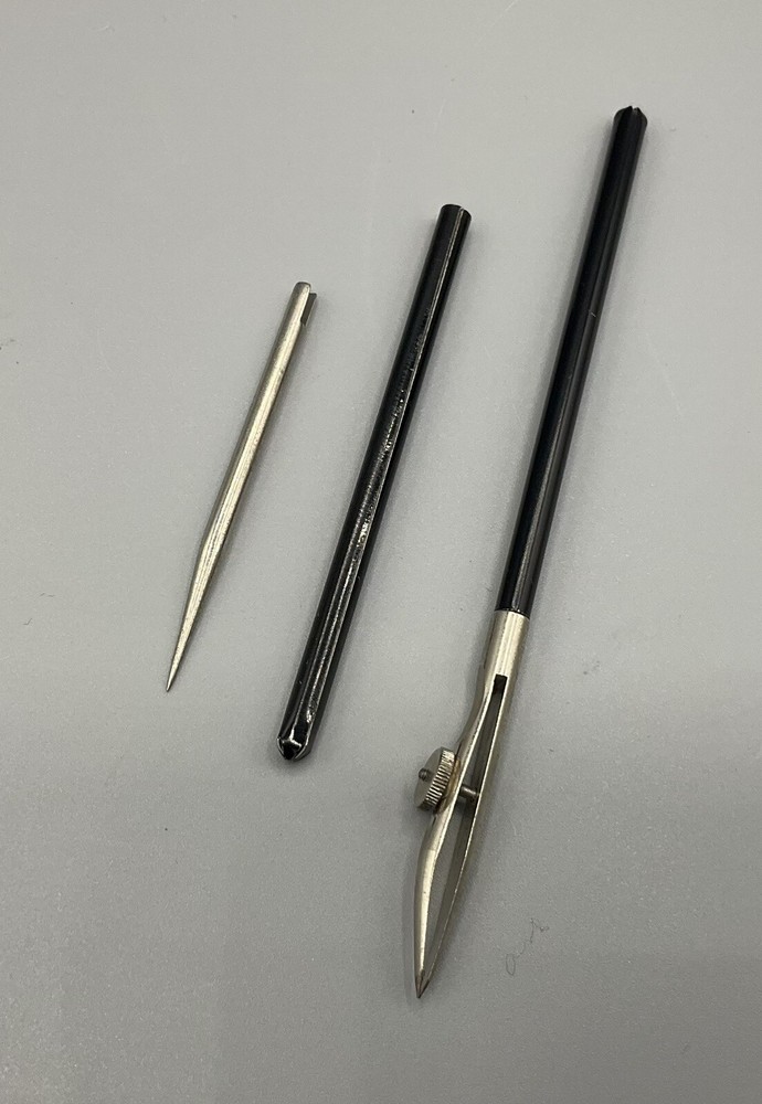 Vintage Tacro Drafting Engineering Compass Set 2130 West Germany ALMOST COMPLETE