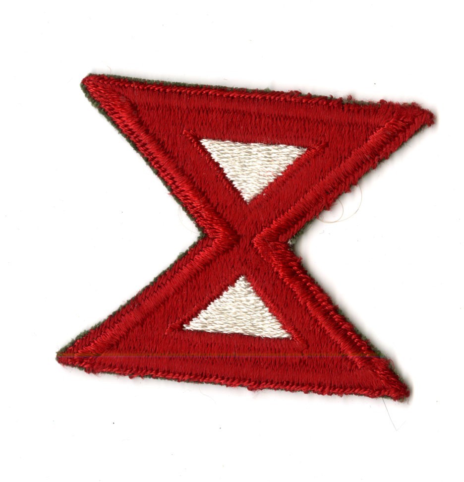 Tenth Army White Back Patch WWII Vintage Okinawa Pacific Buckner