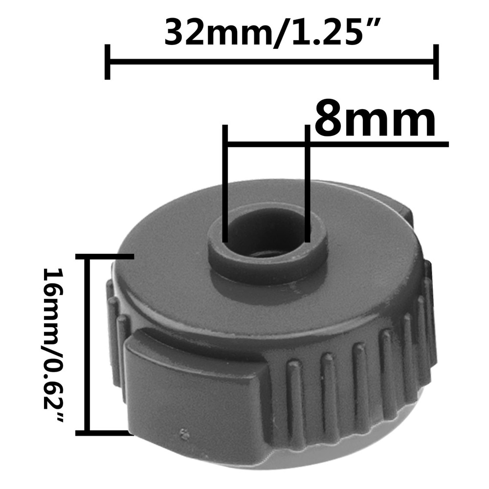 5pcs Drum Quick Release Nut Remove Cymbals Screw Cap for Flush Base Stands Dr...