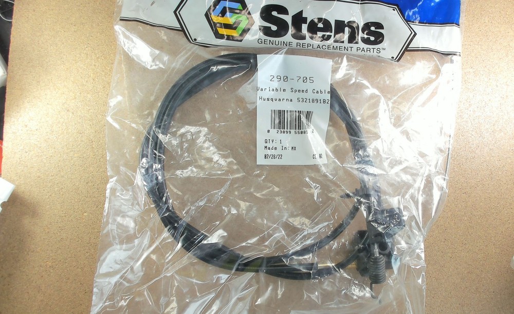 290-705 Stens Variable Speed Cable compatible with Husqvarna 532189182