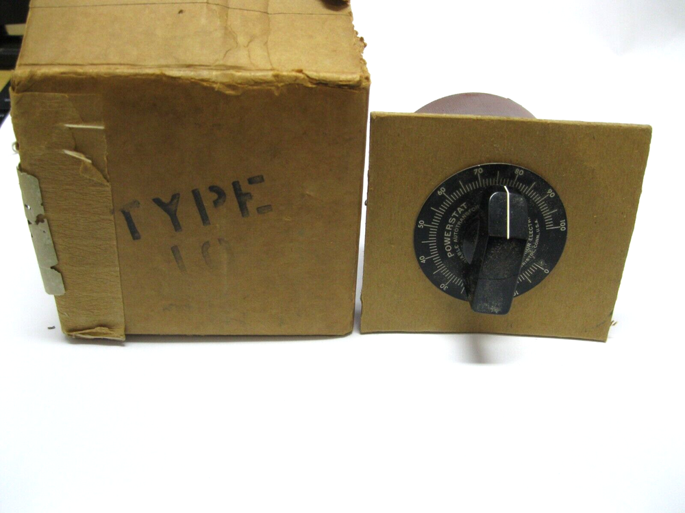 NOS Superior Powerstat Variable Transformer Type 10