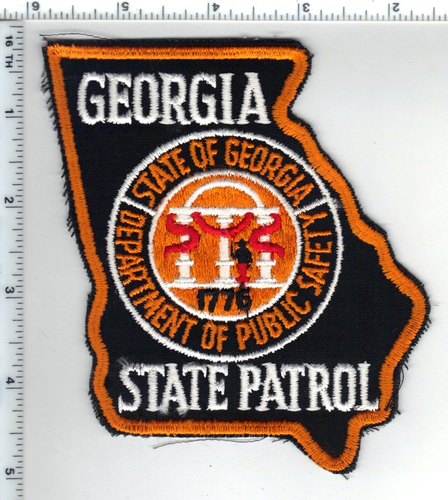 Georgia State Patrol - 3rd issue Shoulder Patch