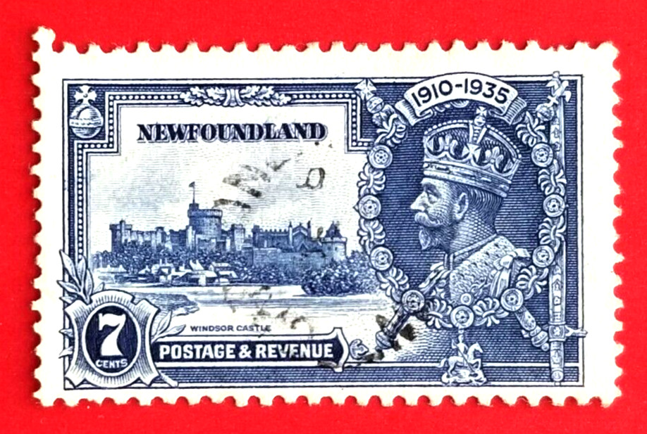 Canada Newfoundland #228 Silver Jubilee Issue Used