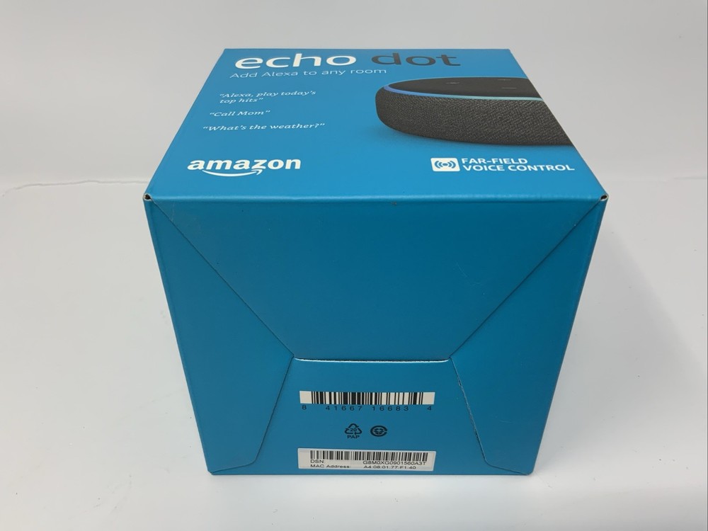 Amazon Echo Dot (3rd Generation Gen) Alexa Smart Speaker - NEW Sealed