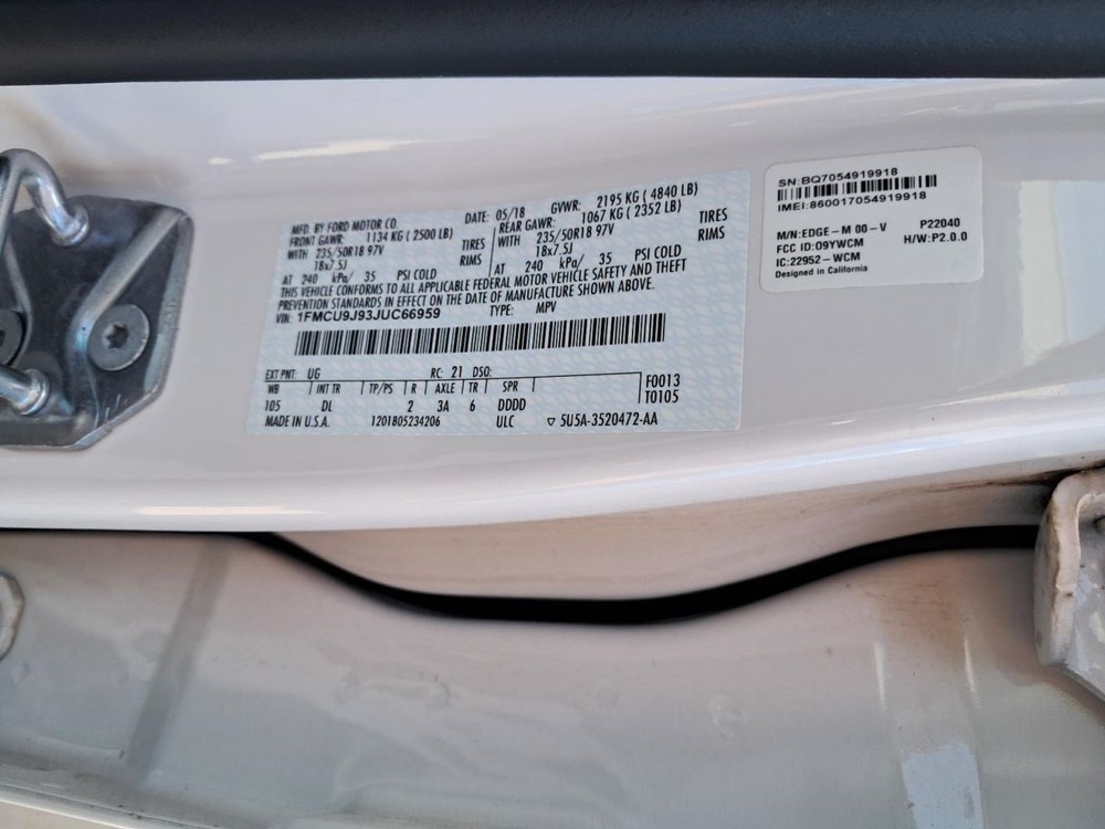 Console Front Floor SE Fits 17-19 ESCAPE 4800519