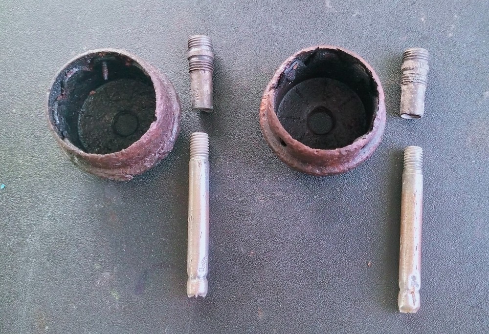 German WW2 parts for m24 hand, 2 models