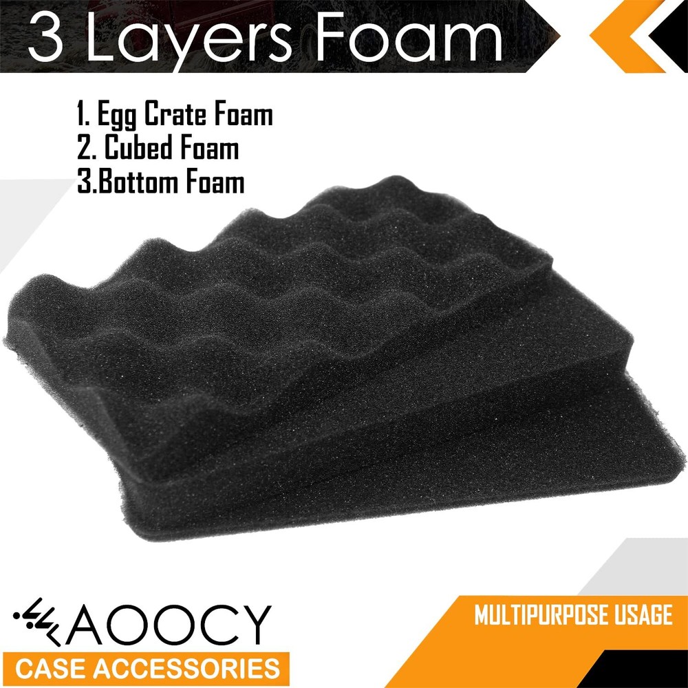 8'' Small Case With Pluck Customizable Foam Insert Ip67 Waterproof Hard Carrying