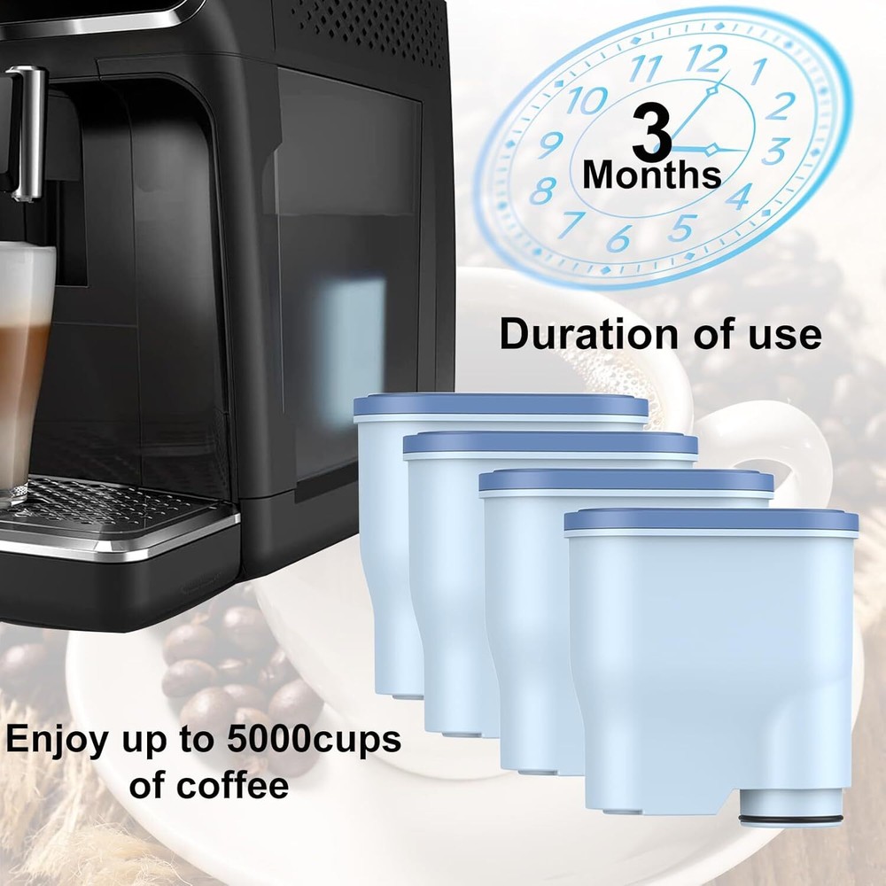 4Pack Filters for Coffee Machine AquaClean CA6903