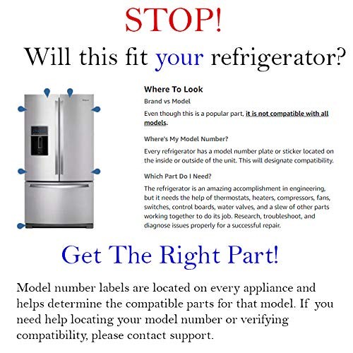 DA97-07365G Refrigerator Icemaker Assembly For Freezer 9 Cube Model Specific