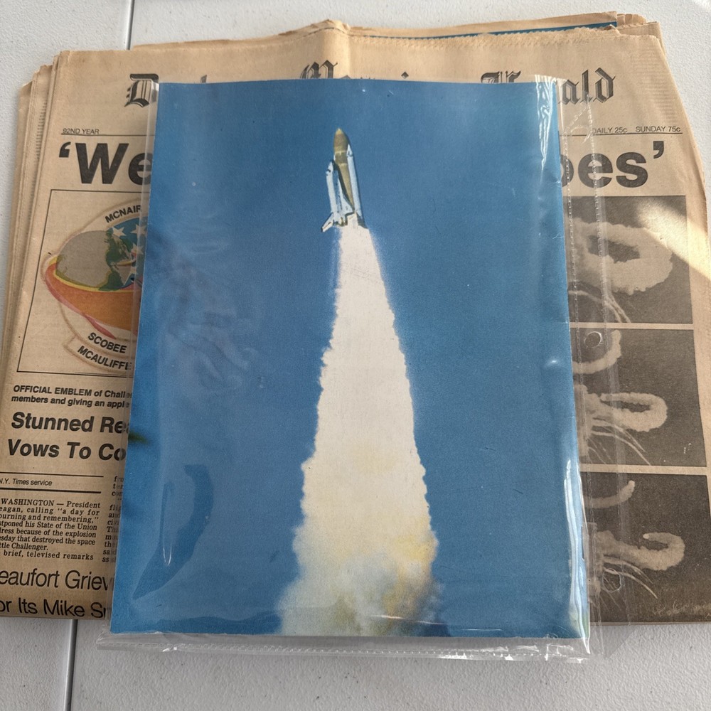 1986 Space Shuttle Challenger Disaster Vintage Collection
