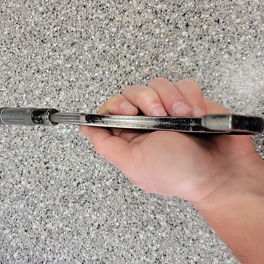 Starrett No. 436 3-4" micrometer, .001"