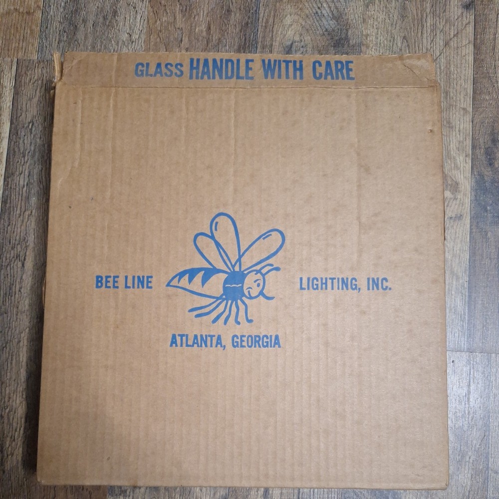 Mid Century Modern bee line Semi Flush Light