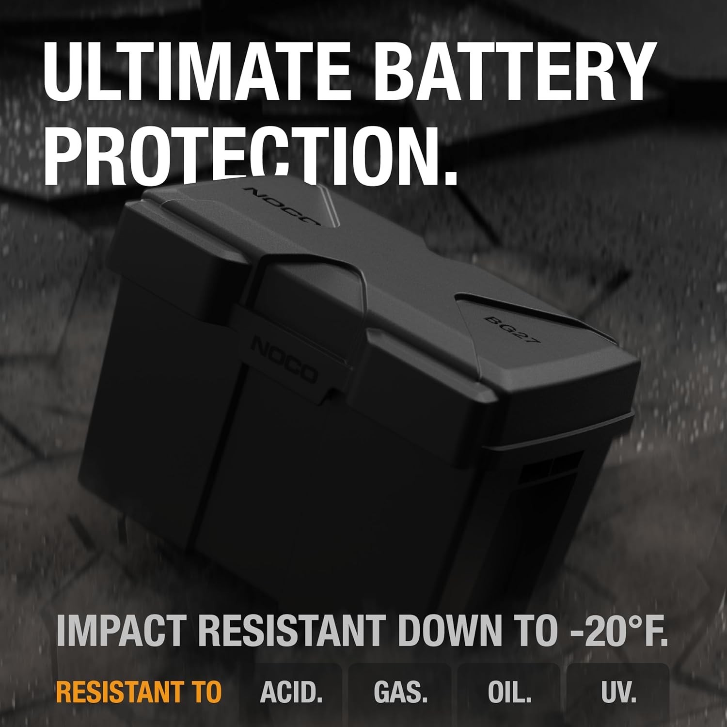 Heavy Duty Battery Box Group 27 Car Automotive Marine RV Boat Camper