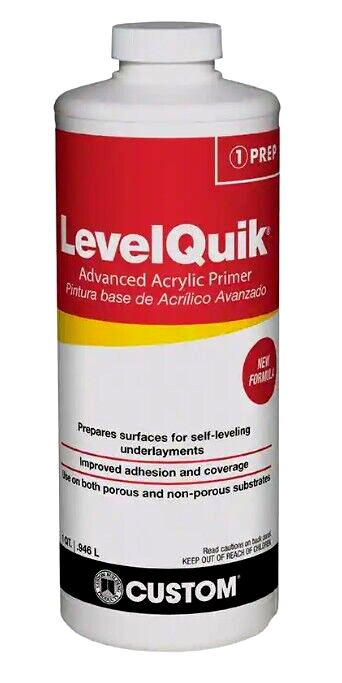 Custom Building Products LevelQuick Advanced Acrylic Primer - 1 qt.