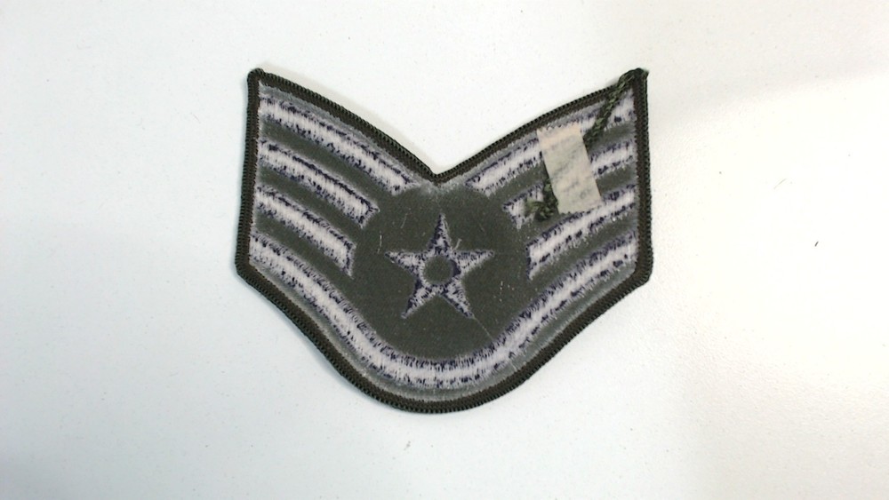 Air Force Staff Sergeant Embroidered Iron On Patch USAF