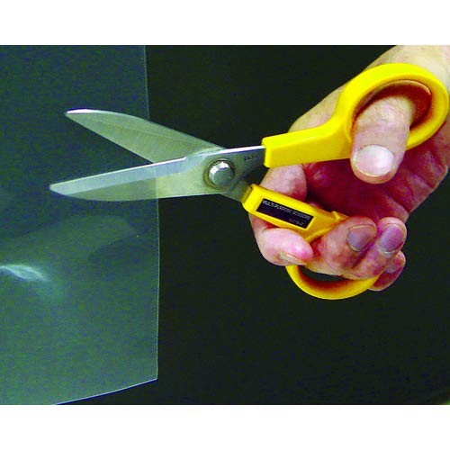 OLFA Home Scissors L-Shaped 112B L, Yellow