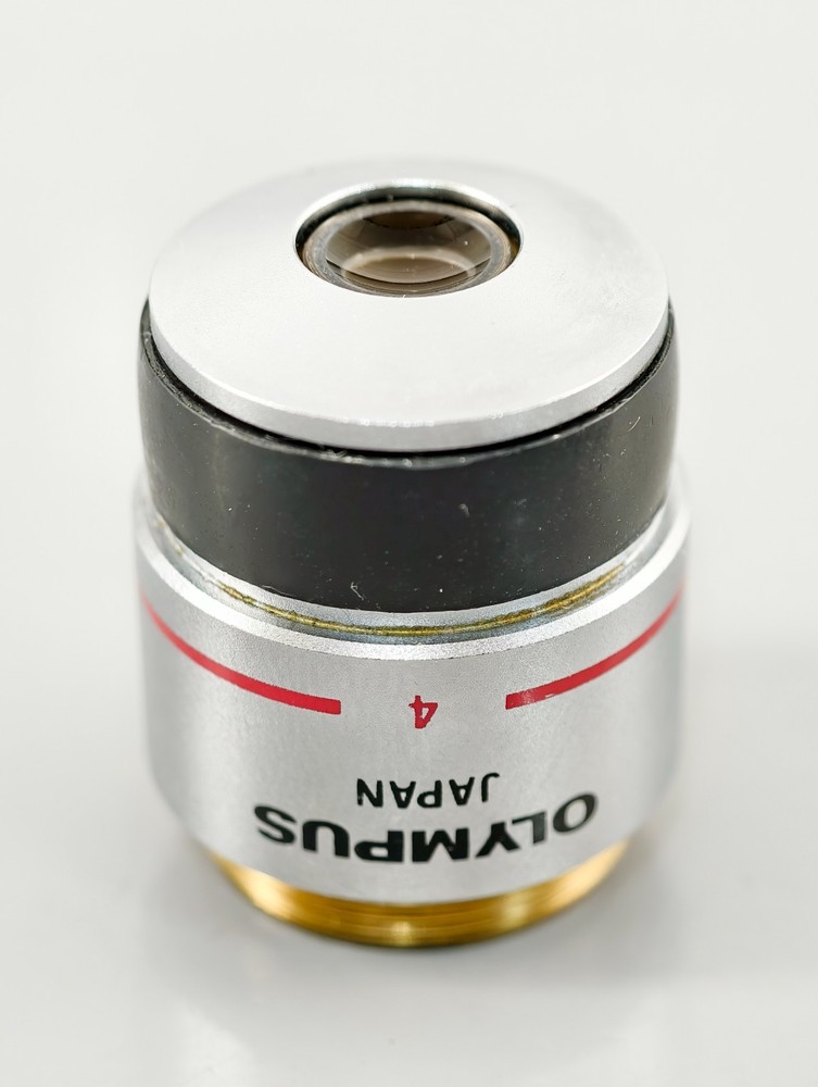 Olympus A 4x 0.10 160 Microscope Objective