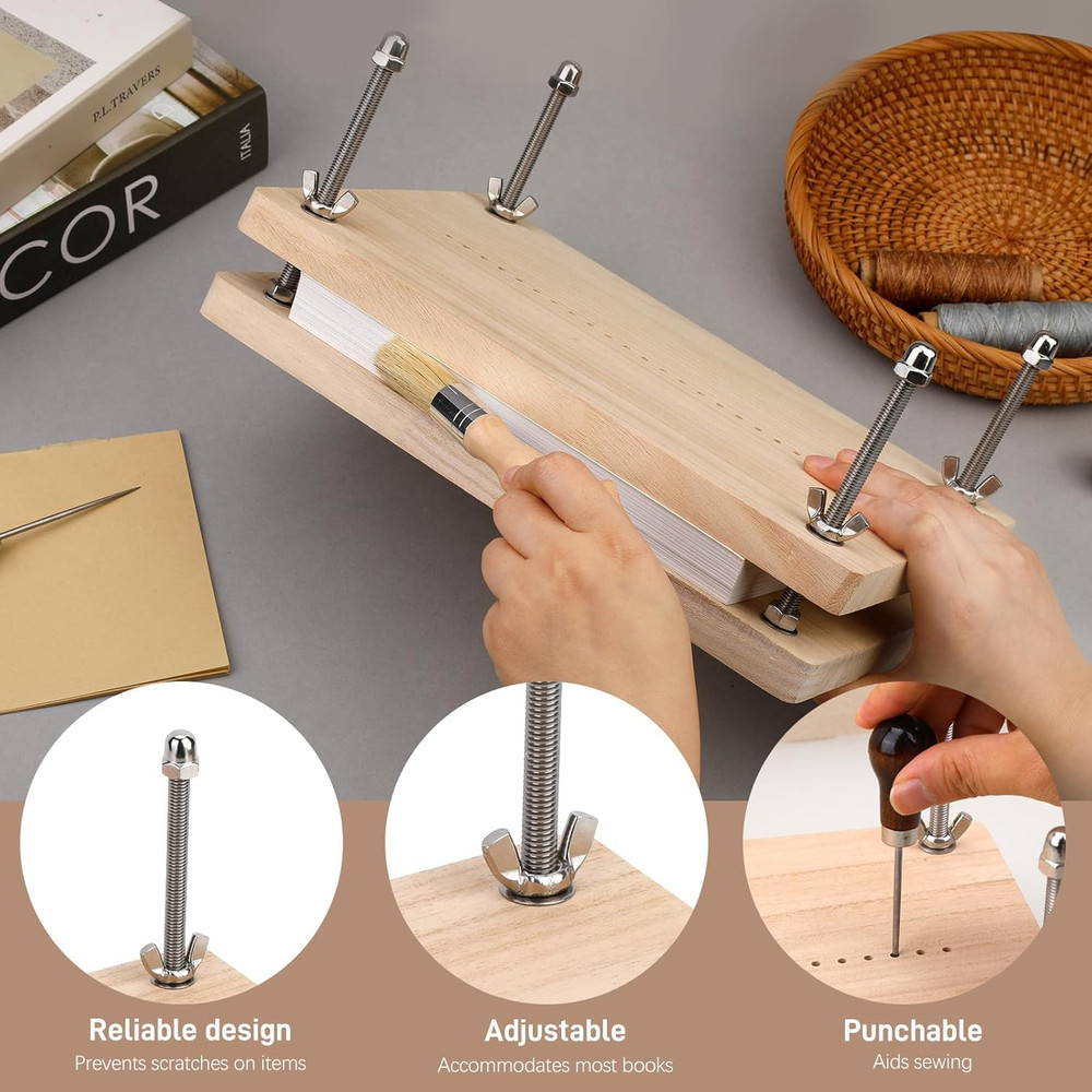 Book Press, Bookbinding Press, Book Binding Kits, Book Binding Materials, Bookbi