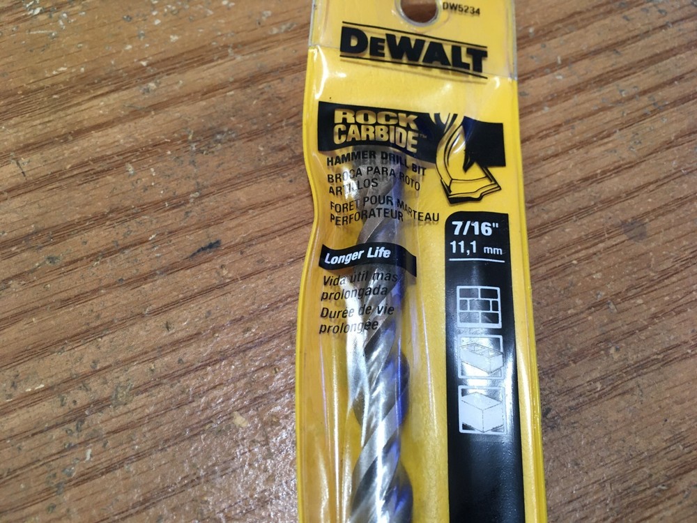 Premium Percussion Drill Bit 7/16" x 6"