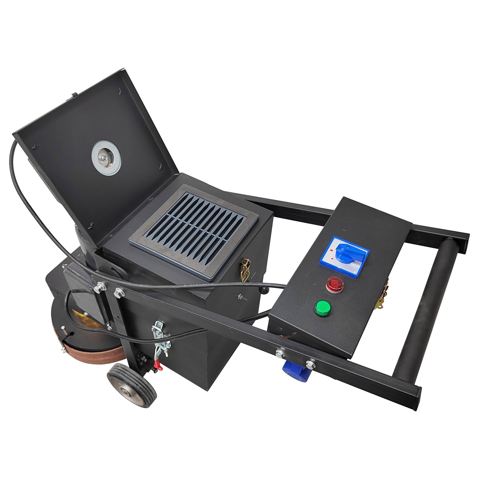 Cement Ground Grinder Floor Polishing Machine 4 Grinding Head 220V Dust-free