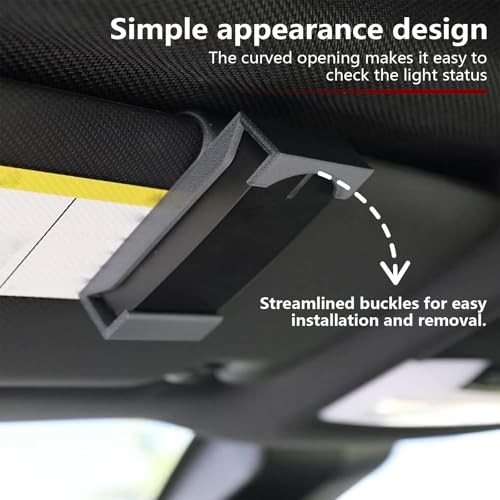 CeoNic Clip Mount Holder for Dragy GPS Motion Sensor, Tool-Free Installation,
