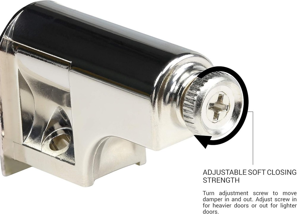 10 Pack Hardware Soft Close Damper Cabinet Doors/Compact/SoftClose Cabinet