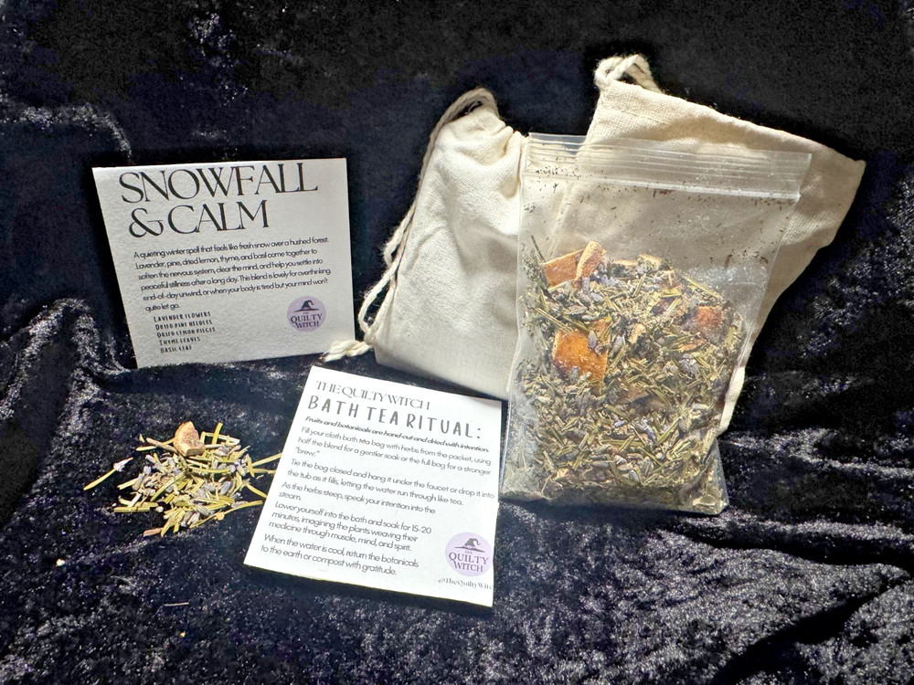 Herbal Bath Teas for Winter (kits)