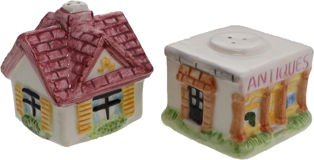 Ceramic Novelty Salt and Pepper Shaker Set