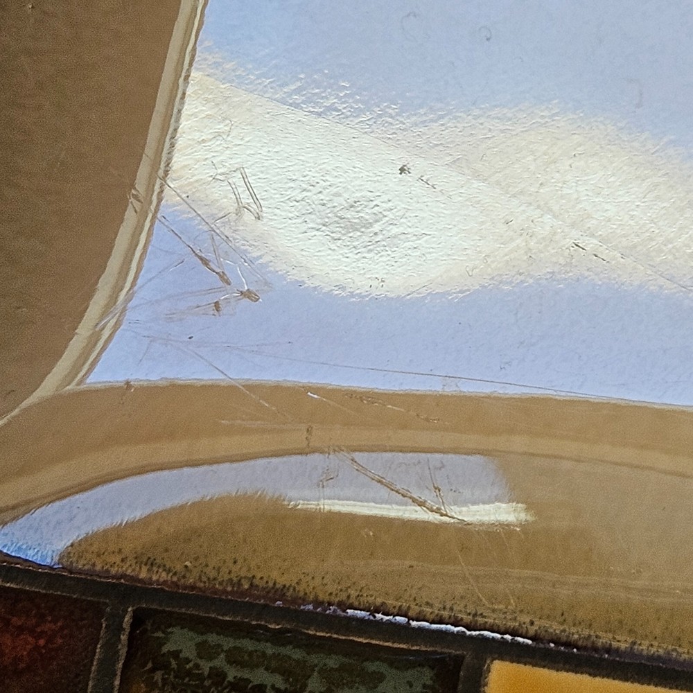 Home Trends Mosaic Tile Square Rectangular platter 14" x 9"