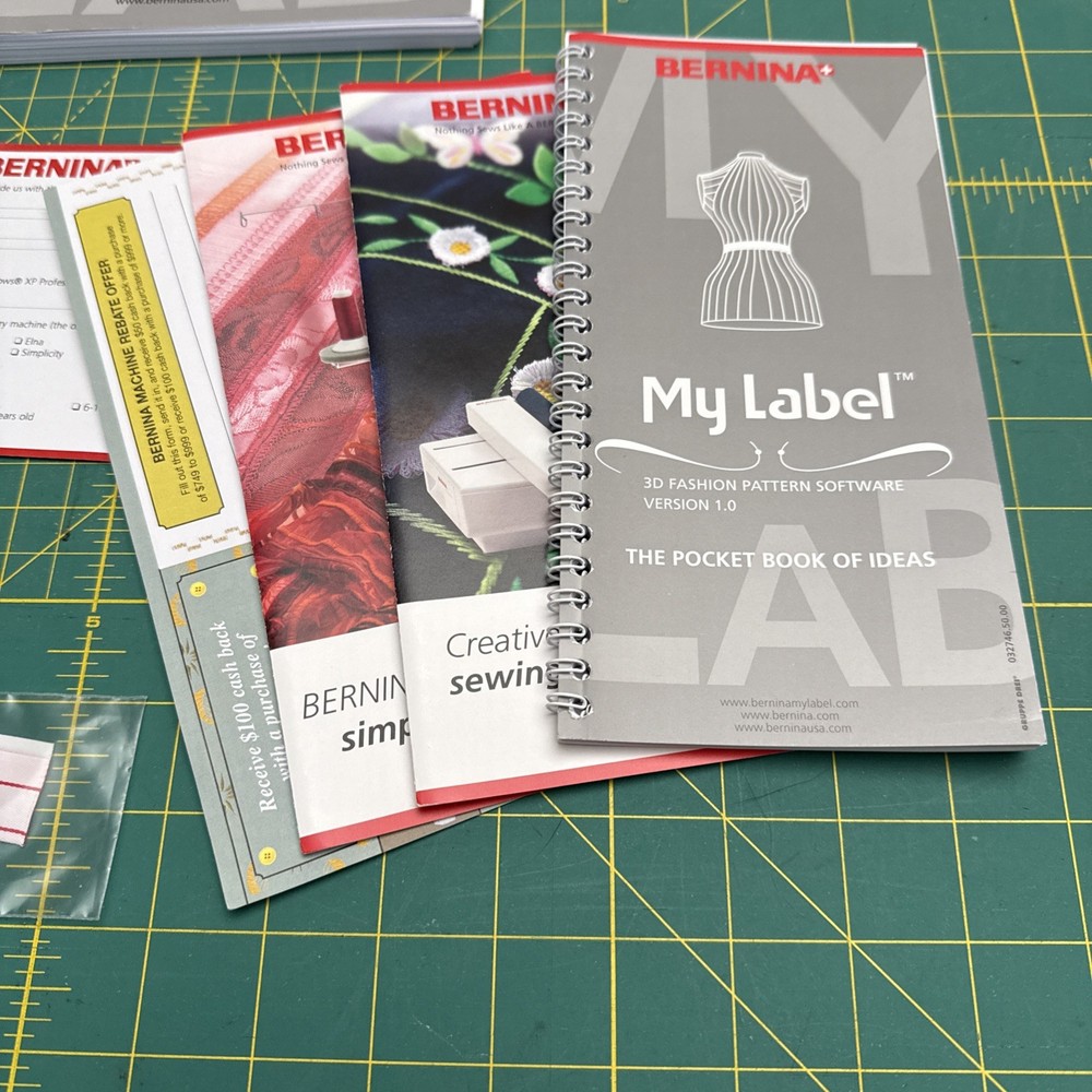 Bernina My Label 3D Pattern Software version 1.0