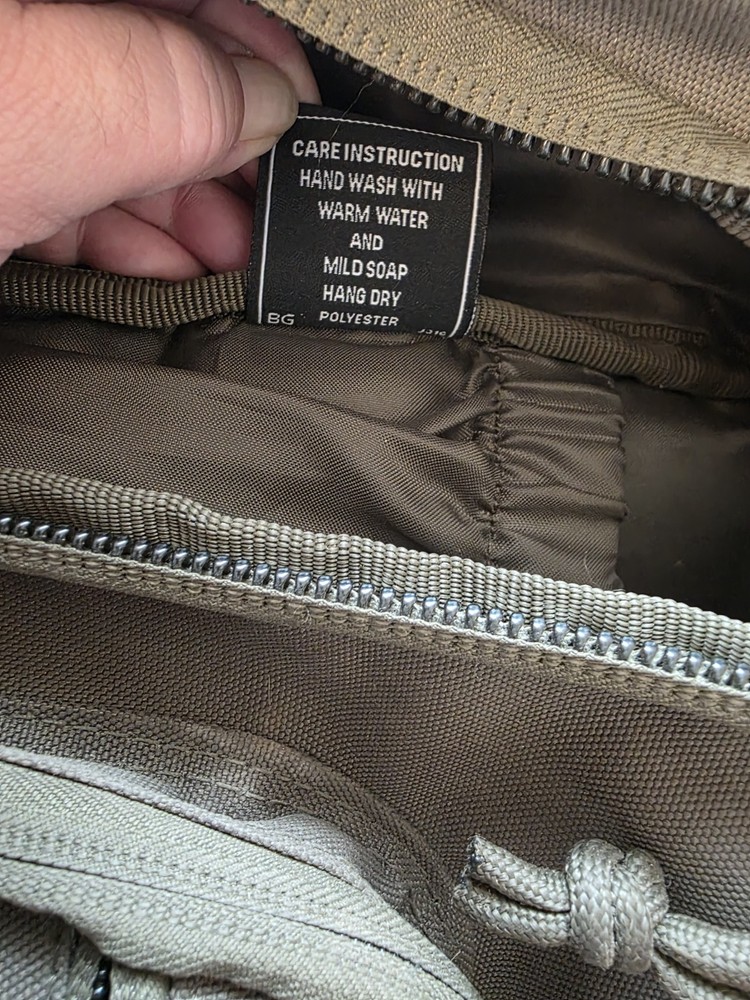 Highland Tactical Green Laser Cut Backpack