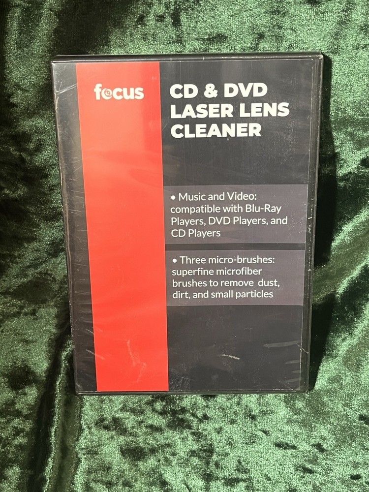 Focus CD & DVD - Laser Lens Cleaner