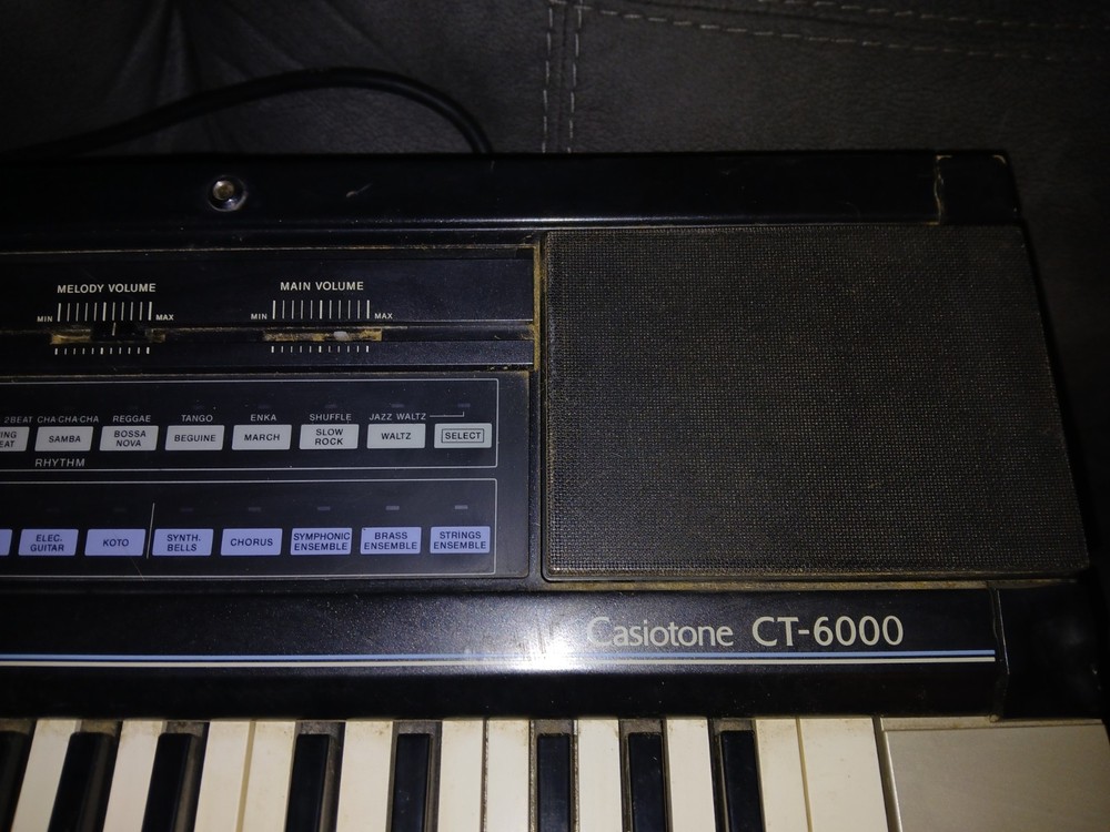 Casio Casiotone CT-6000 Keyboard Synthesizer !!WoW!! Fully Functional!