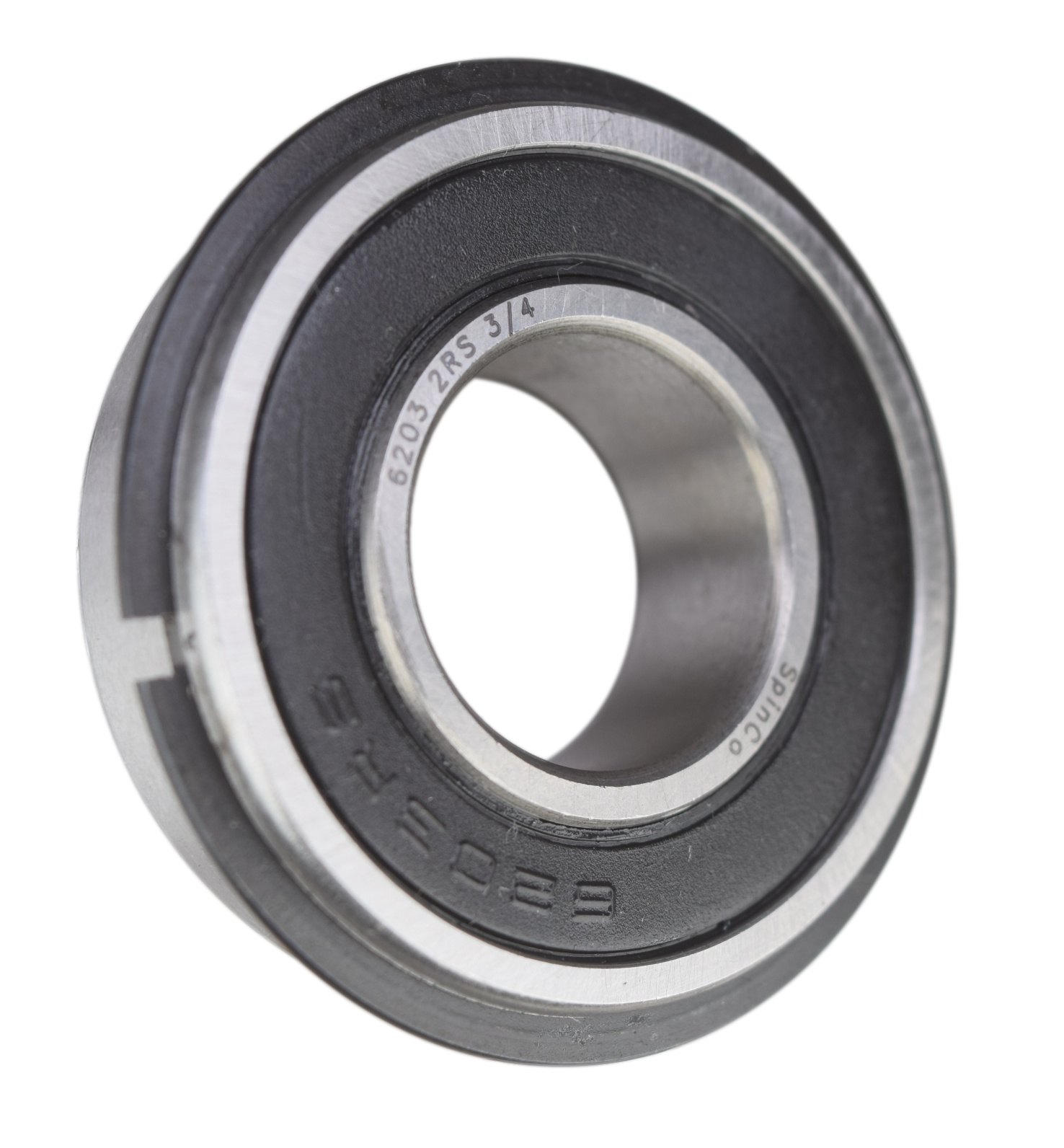 6203-2RSNR 3/4 Radial Ball Bearing with Snap Ring 3/4" X 40MM X 12MM