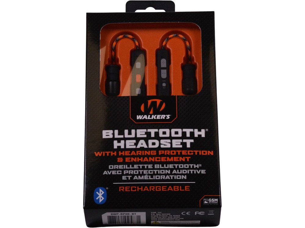 Walker's Rope Bluetooth Electronic Ear Plugs