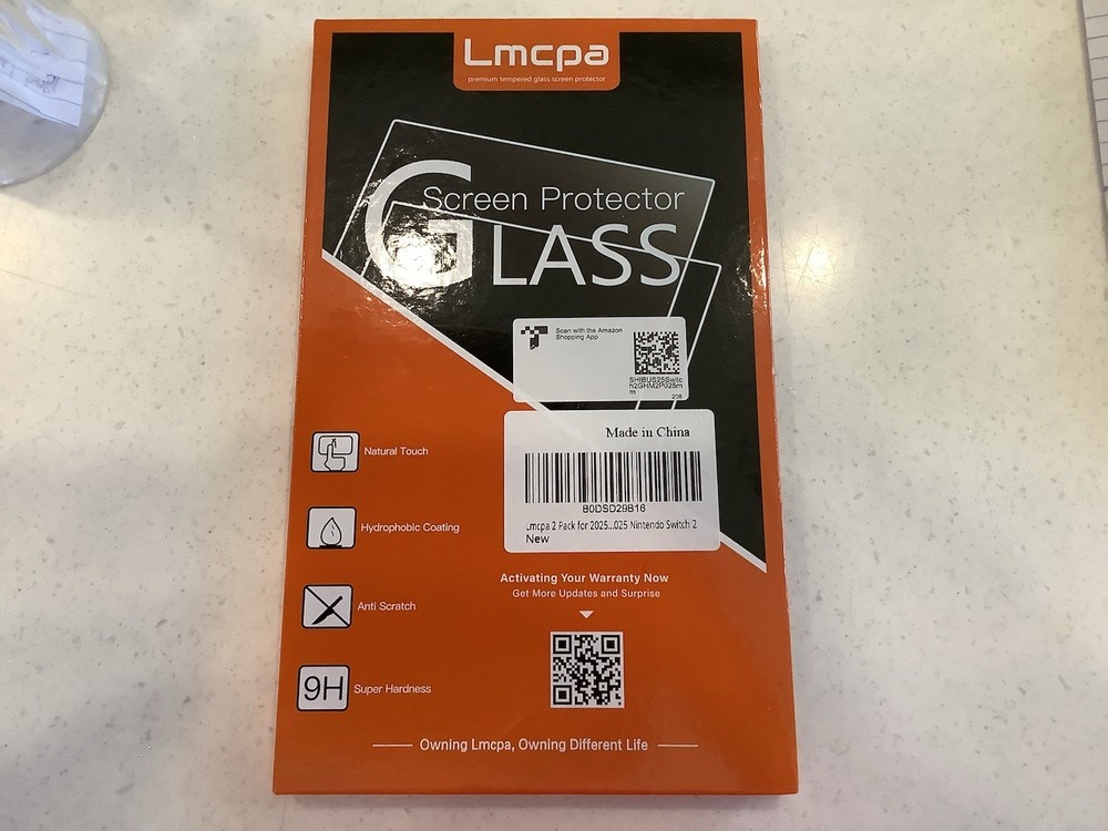 LMCPA Screen Protector for2025 Nintendo New Switch 2 (2pack)