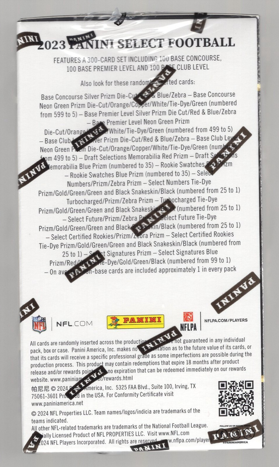 2023 Panini Select NFL Football Factory Sealed Blaster Box