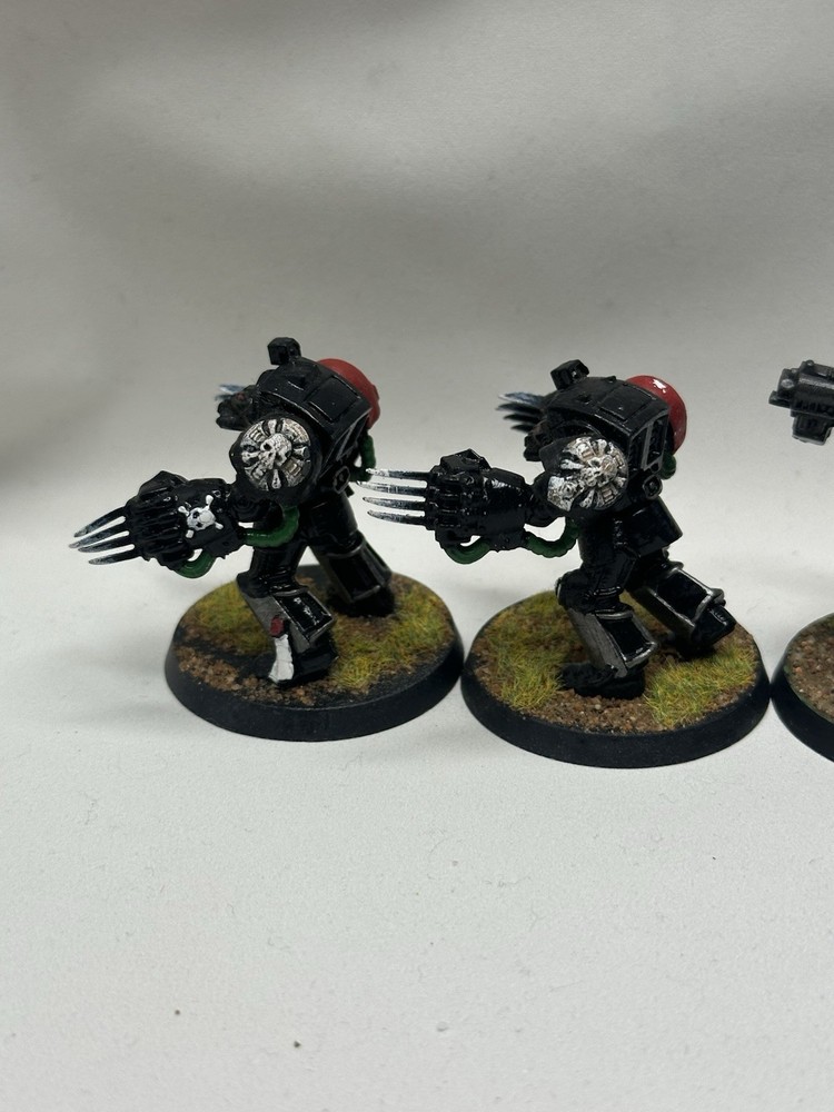 Terminator Squad x5 Warhammer 40k Space Marines Black Templars Games Workshop
