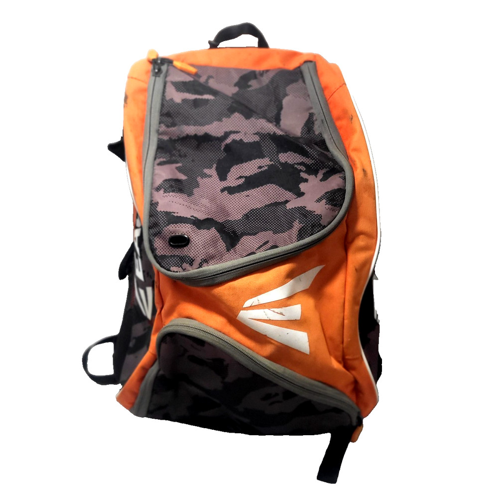 Easton Bagpack Backpack Bat Ball Orange Baseball Sack