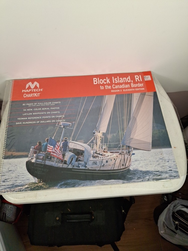 ChartKit Block Island, RI To Canadian Border 8th Ed.